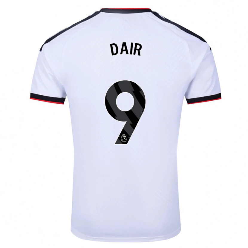 Danxen Mujer Camiseta Brodie Dair #9 Blanco Negro Rojo 1ª Equipación 2026/27 La Camisa