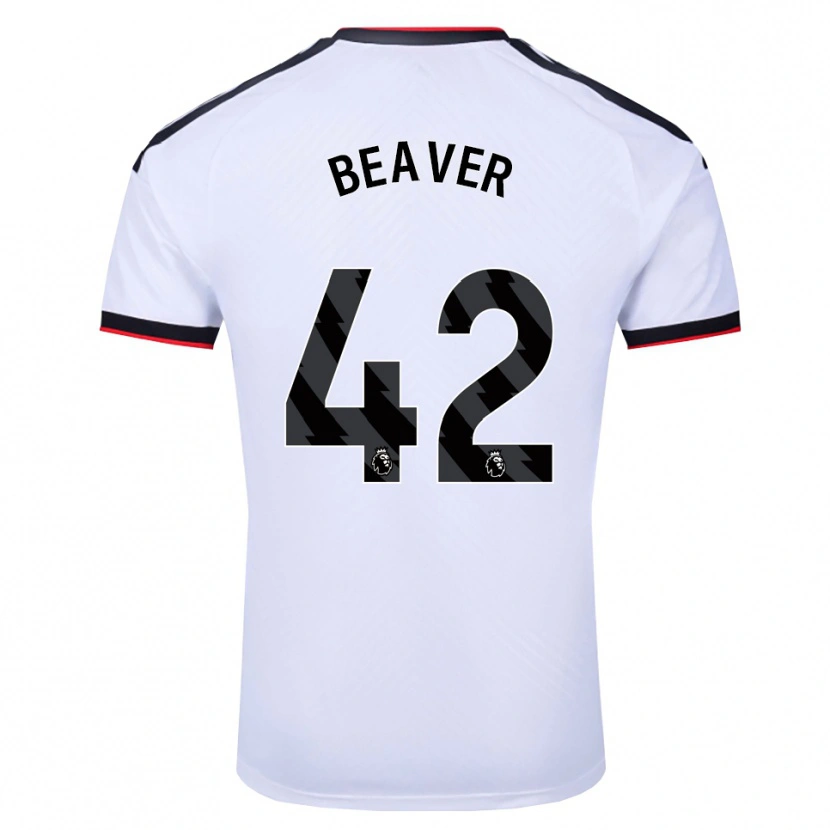 Danxen Mujer Camiseta Cat Beaver #42 Blanco Negro Rojo 1ª Equipación 2026/27 La Camisa