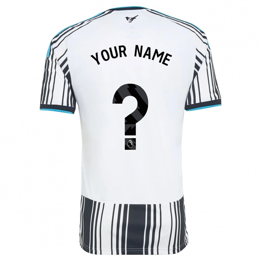 Danxen Mujer Camiseta Su Nombre #0 Azulcielo Negro Blanco 1ª Equipación 2026/27 La Camisa