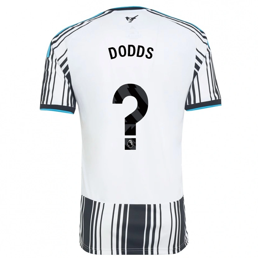 Danxen Mujer Camiseta Archie Dodds #0 Azulcielo Negro Blanco 1ª Equipación 2026/27 La Camisa