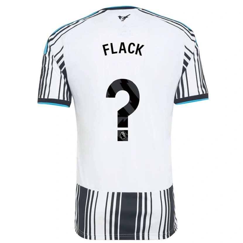 Danxen Mujer Camiseta Lucas Flack #0 Azulcielo Negro Blanco 1ª Equipación 2026/27 La Camisa