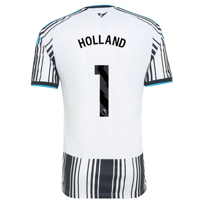 Danxen Mujer Camiseta Oliver Holland #1 Azulcielo Negro Blanco 1ª Equipación 2026/27 La Camisa