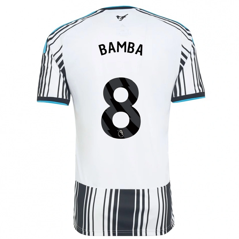 Danxen Mujer Camiseta Aladji Bamba #8 Azulcielo Negro Blanco 1ª Equipación 2026/27 La Camisa