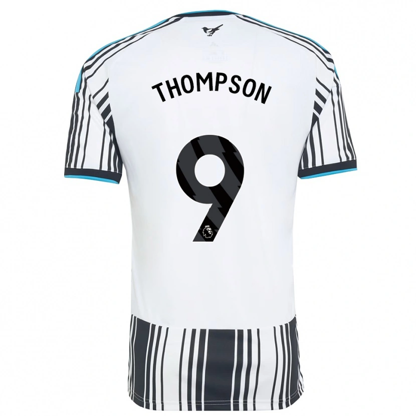Danxen Mujer Camiseta Kyran Thompson #9 Azulcielo Negro Blanco 1ª Equipación 2026/27 La Camisa
