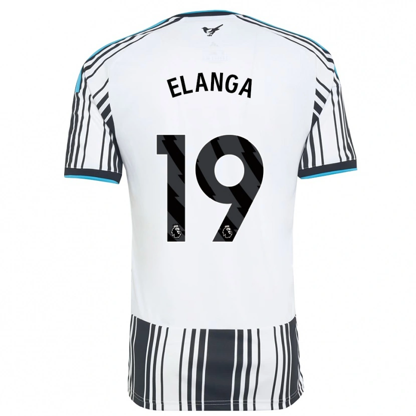 Danxen Mujer Camiseta Anthony Elanga #19 Azulcielo Negro Blanco 1ª Equipación 2026/27 La Camisa