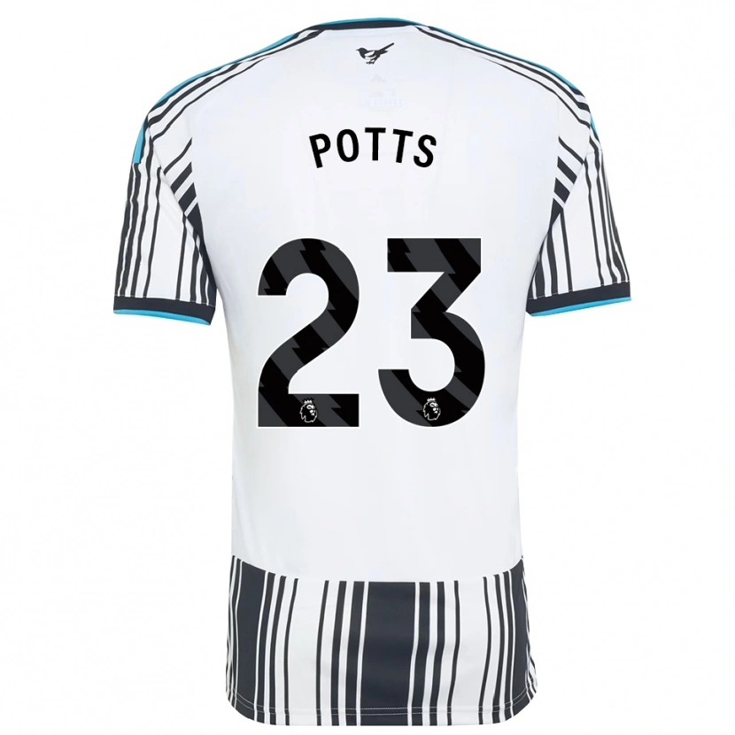 Danxen Mujer Camiseta Charlotte Potts #23 Azulcielo Negro Blanco 1ª Equipación 2026/27 La Camisa