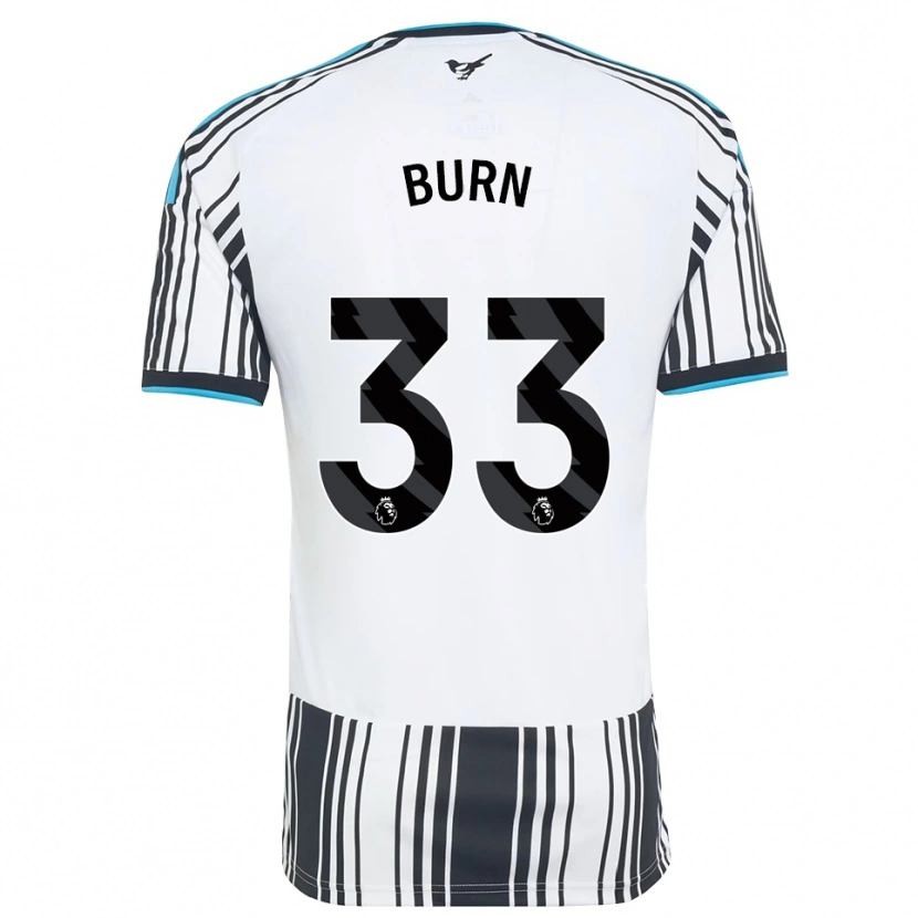 Danxen Mujer Camiseta Dan Burn #33 Azulcielo Negro Blanco 1ª Equipación 2026/27 La Camisa