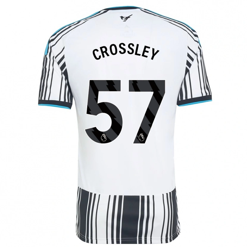 Danxen Mujer Camiseta Kyle Crossley #57 Azulcielo Negro Blanco 1ª Equipación 2026/27 La Camisa