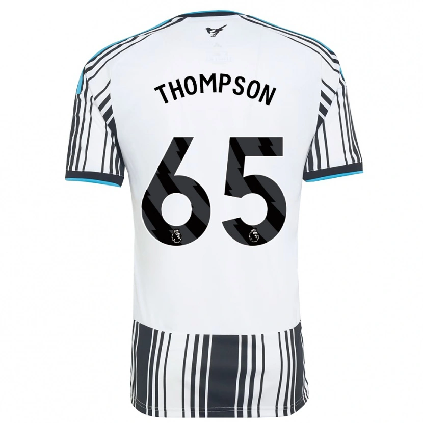 Danxen Mujer Camiseta Ciaran Thompson #65 Azulcielo Negro Blanco 1ª Equipación 2026/27 La Camisa