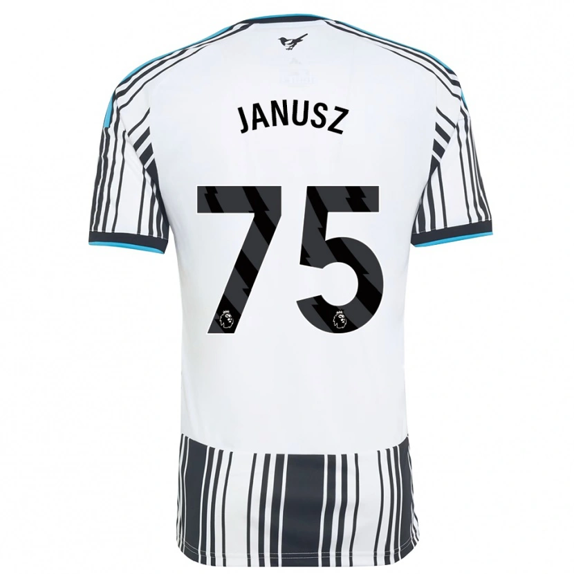 Danxen Mujer Camiseta Adrian Janusz #75 Azulcielo Negro Blanco 1ª Equipación 2026/27 La Camisa