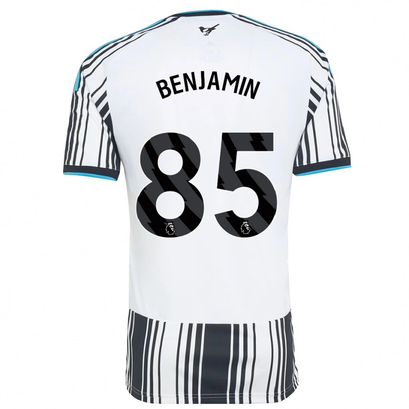 Danxen Mujer Camiseta Theo Benjamin #85 Azulcielo Negro Blanco 1ª Equipación 2026/27 La Camisa