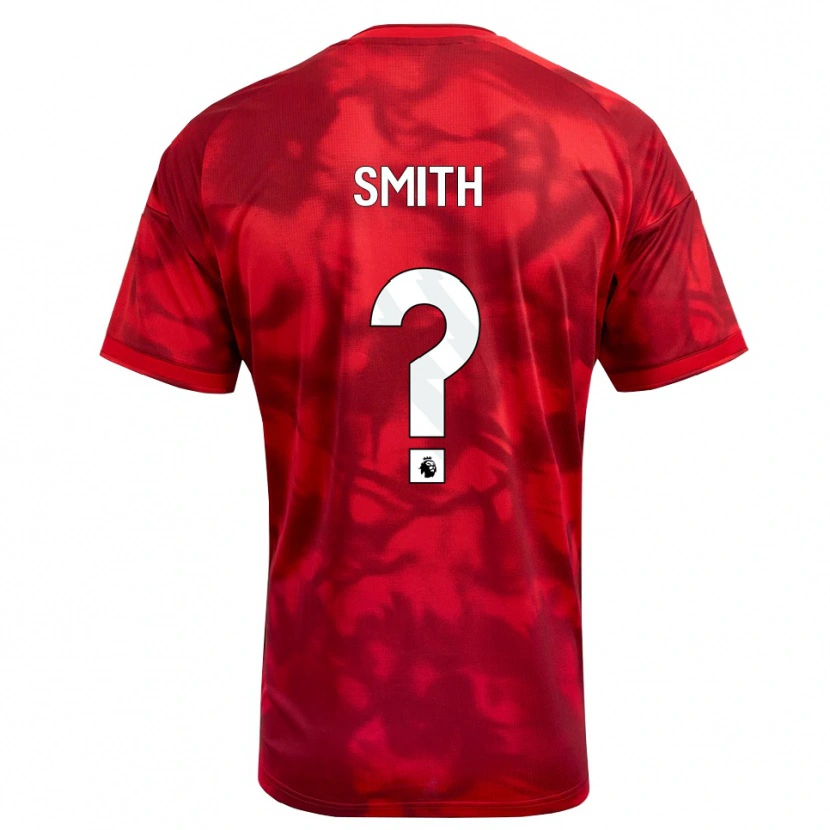 Danxen Mujer Camiseta Kirsty Smith #0 Carmesí Blanco 1ª Equipación 2026/27 La Camisa