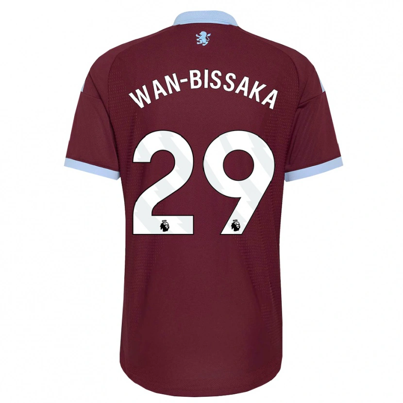 Danxen Mujer Camiseta Aaron Wan-Bissaka #29 Azulaciano Borgoña 1ª Equipación 2026/27 La Camisa
