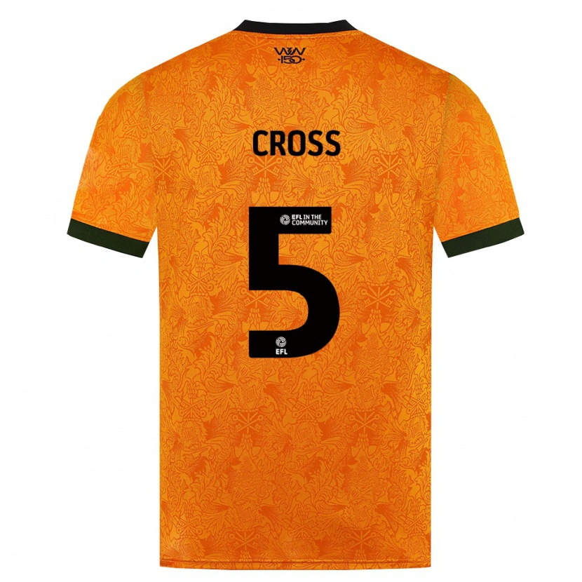 Danxen Mujer Camiseta Emma Cross #5 Naranja Negro 1ª Equipación 2026/27 La Camisa