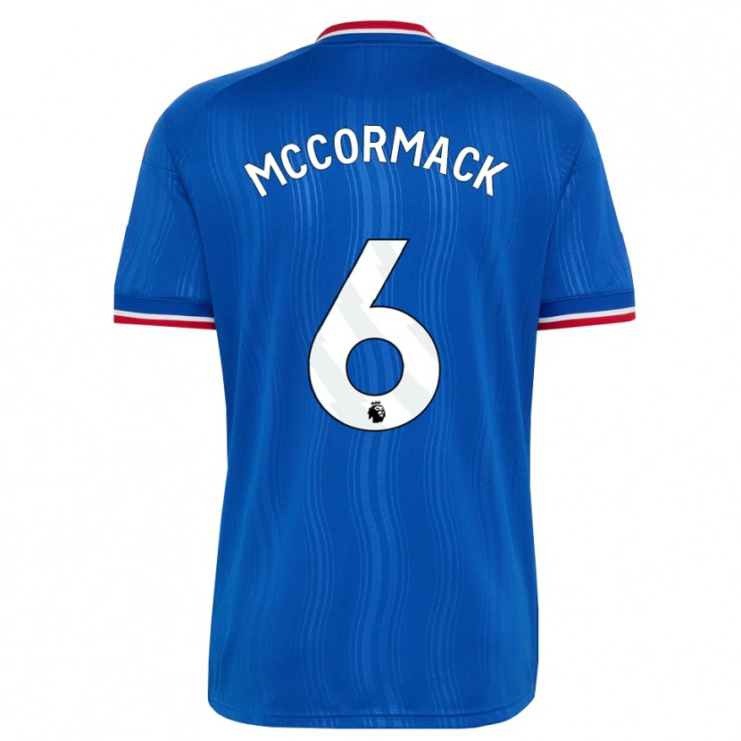 Danxen Mujer Camiseta Rafe Mccormack #6 Azul Blanco Rojo 2ª Equipación 2026/27 La Camisa