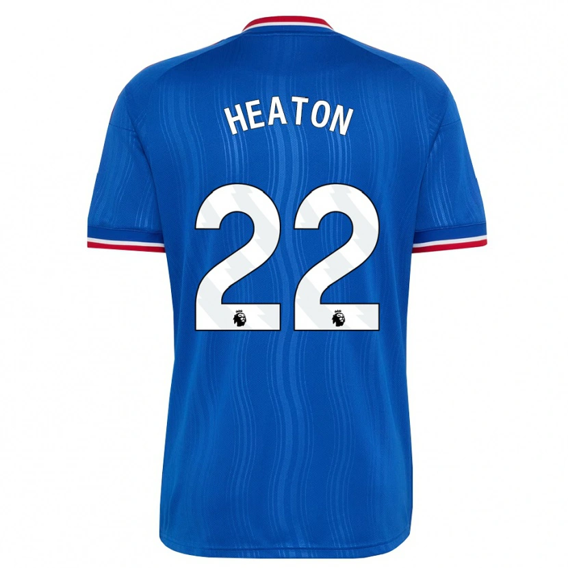 Danxen Mujer Camiseta Tom Heaton #22 Azul Blanco Rojo 2ª Equipación 2026/27 La Camisa