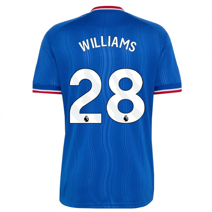 Danxen Mujer Camiseta Rachel Williams #28 Azul Blanco Rojo 2ª Equipación 2026/27 La Camisa