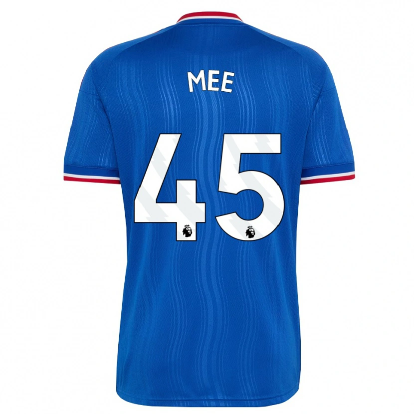 Danxen Mujer Camiseta Dermot Mee #45 Azul Blanco Rojo 2ª Equipación 2026/27 La Camisa