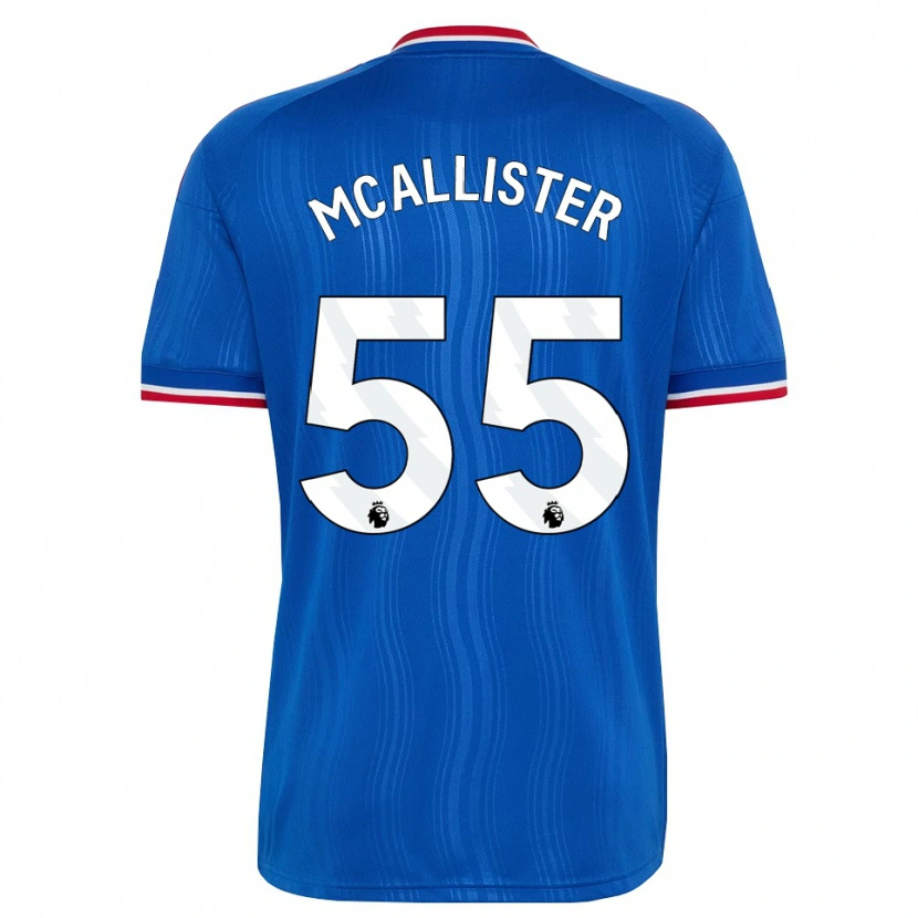 Danxen Mujer Camiseta Finley Mcallister #55 Azul Blanco Rojo 2ª Equipación 2026/27 La Camisa