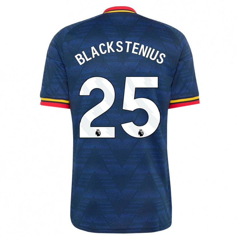 Danxen Mujer Camiseta Stina Blackstenius #25 Azulmedianoche Amarillo Rojo 2ª Equipación 2026/27 La Camisa