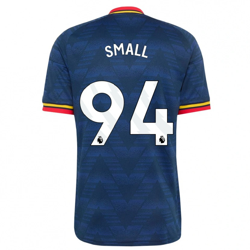 Danxen Mujer Camiseta Coby Small #94 Azulmedianoche Amarillo Rojo 2ª Equipación 2026/27 La Camisa