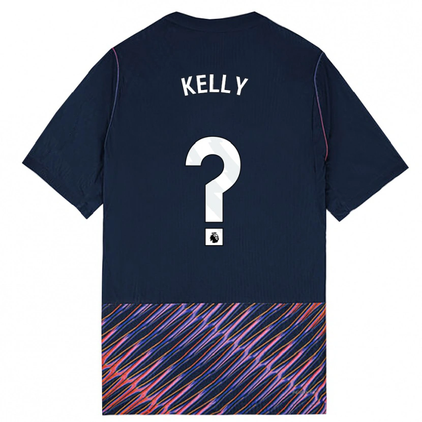 Danxen Mujer Camiseta Kyle Kelly #0 Azulreal Blanco 2ª Equipación 2026/27 La Camisa