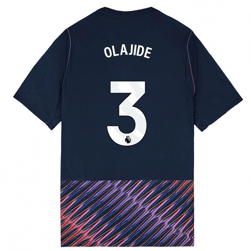 Danxen Mujer Camiseta Solomon Olajide #3 Azulreal Blanco 2ª Equipación 2026/27 La Camisa