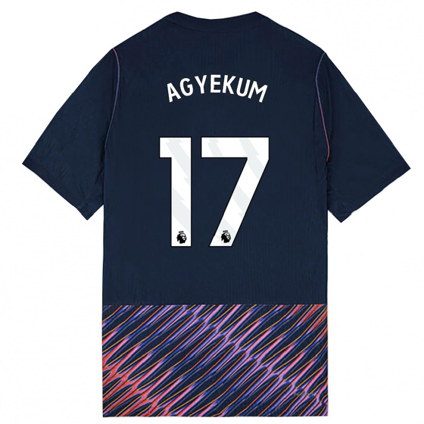 Danxen Mujer Camiseta Ezra Agyekum #17 Azulreal Blanco 2ª Equipación 2026/27 La Camisa