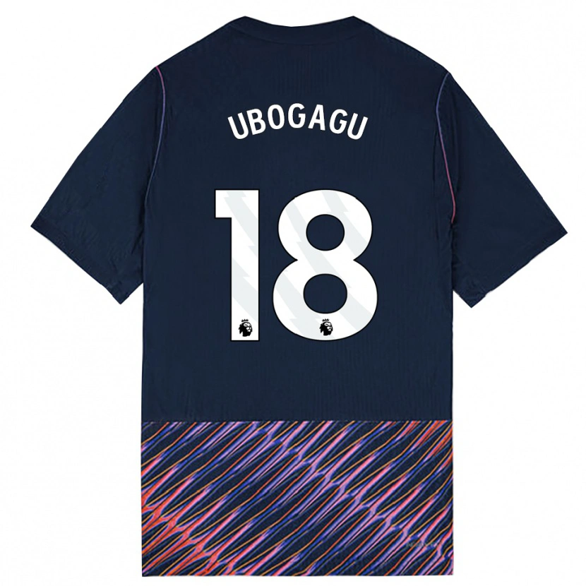 Danxen Mujer Camiseta Chioma Ubogagu #18 Azulreal Blanco 2ª Equipación 2026/27 La Camisa