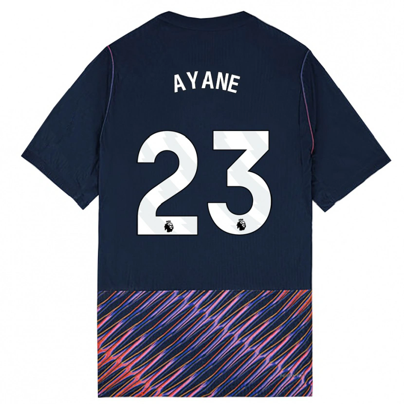 Danxen Mujer Camiseta Rosella Ayane #23 Azulreal Blanco 2ª Equipación 2026/27 La Camisa