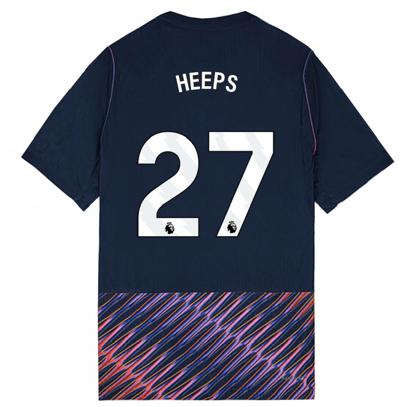 Danxen Mujer Camiseta Eleanor Heeps #27 Azulreal Blanco 2ª Equipación 2026/27 La Camisa