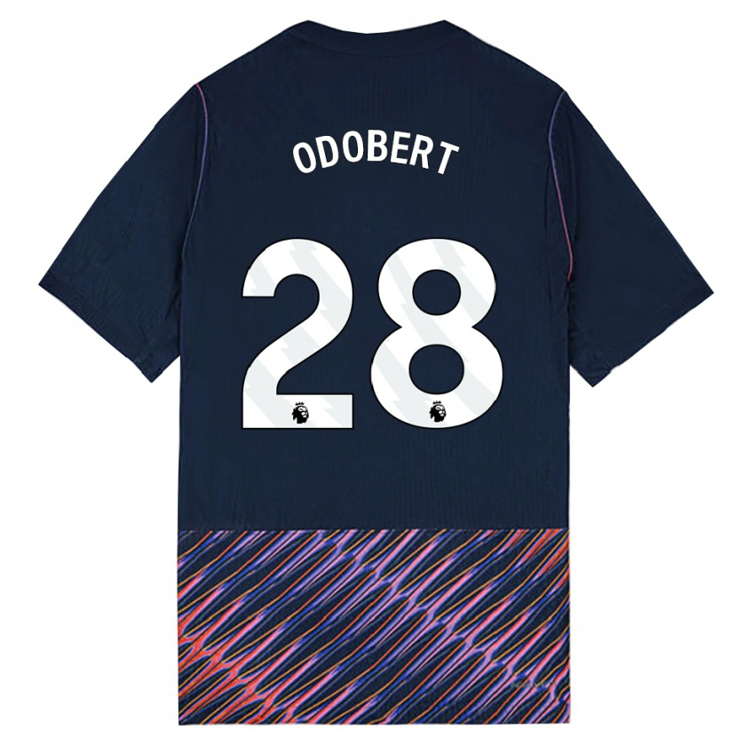 Danxen Mujer Camiseta Wilson Odobert #28 Azulreal Blanco 2ª Equipación 2026/27 La Camisa