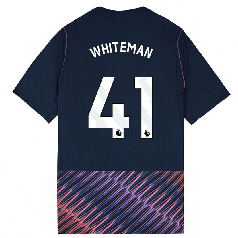 Danxen Mujer Camiseta Alfie Whiteman #41 Azulreal Blanco 2ª Equipación 2026/27 La Camisa