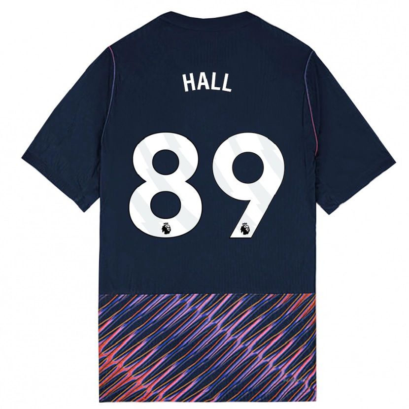 Danxen Mujer Camiseta Tye Hall #89 Azulreal Blanco 2ª Equipación 2026/27 La Camisa
