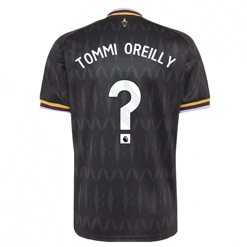 Danxen Mujer Camiseta Tommi Oreilly #0 Azulaciano Negro Amarillo 2ª Equipación 2026/27 La Camisa