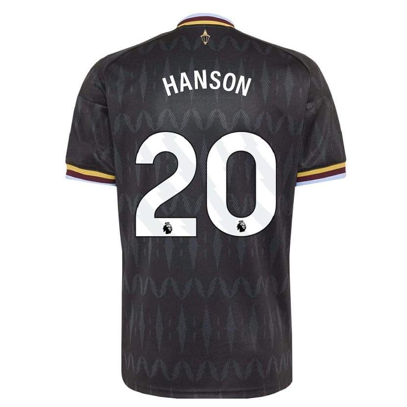 Danxen Mujer Camiseta Kirsty Hanson #20 Azulaciano Negro Amarillo 2ª Equipación 2026/27 La Camisa