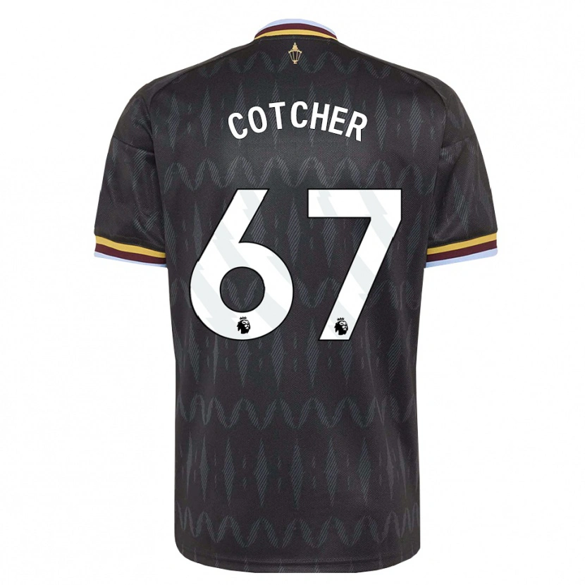 Danxen Mujer Camiseta Mason Cotcher #67 Azulaciano Negro Amarillo 2ª Equipación 2026/27 La Camisa