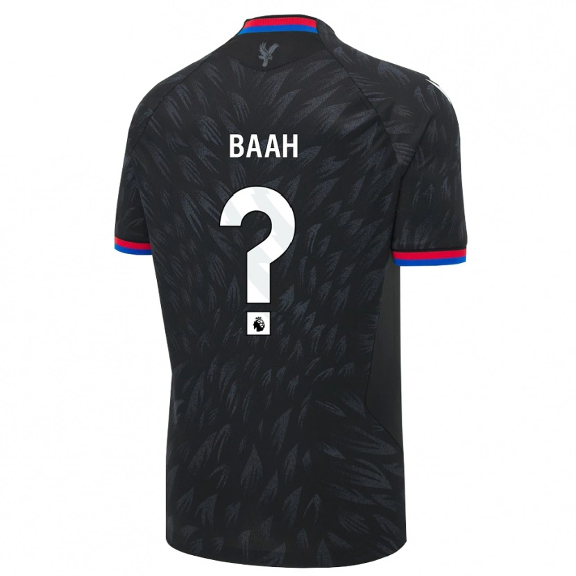Danxen Mujer Camiseta Kwasi Baah #0 Negro Azul Rojo 2ª Equipación 2026/27 La Camisa