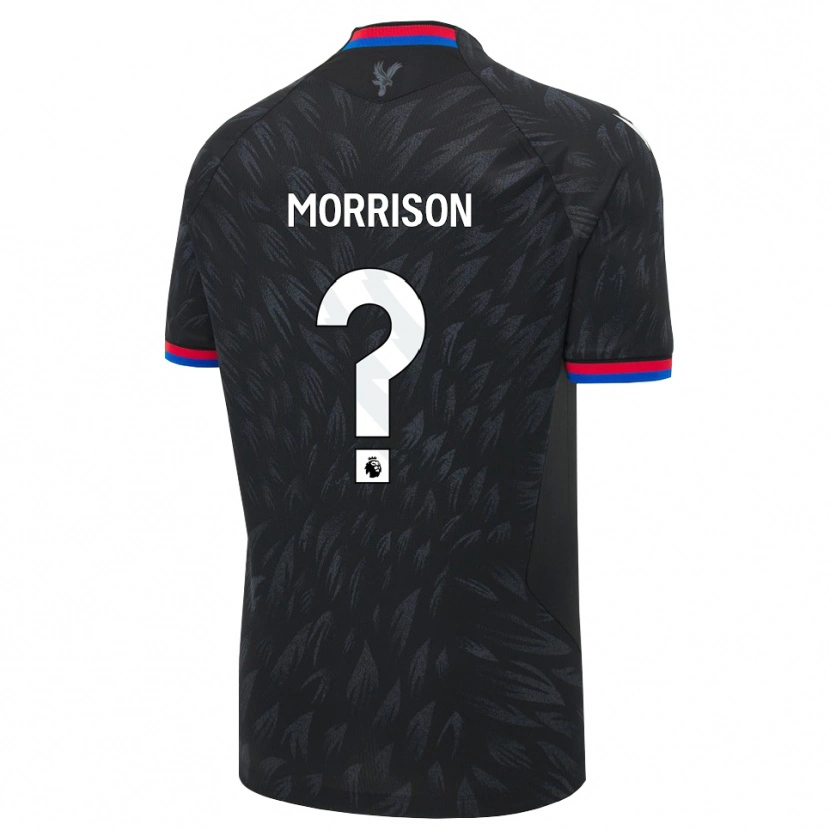 Danxen Mujer Camiseta Jack Wells-Morrison #0 Negro Azul Rojo 2ª Equipación 2026/27 La Camisa