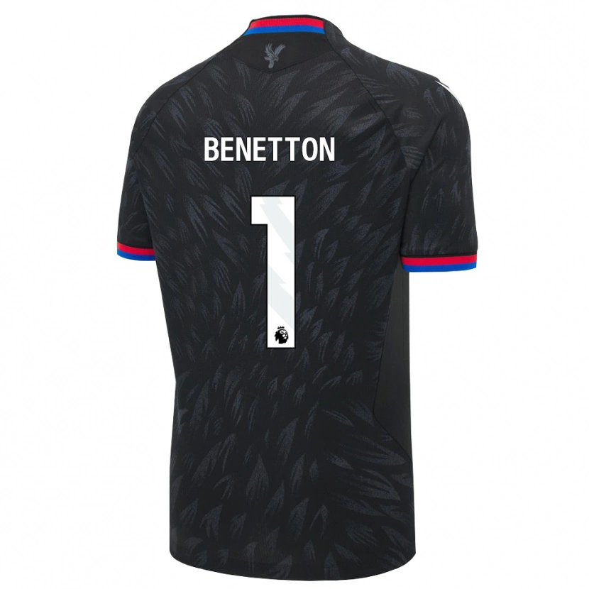 Danxen Mujer Camiseta Lucca Benetton #1 Negro Azul Rojo 2ª Equipación 2026/27 La Camisa