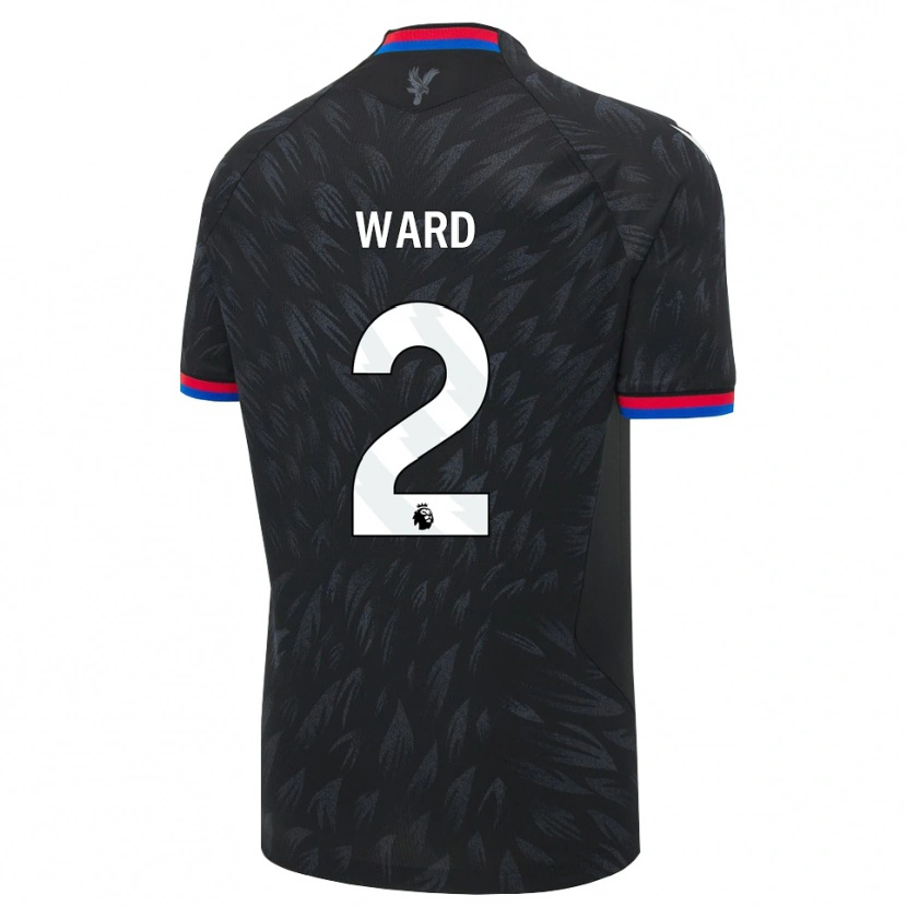 Danxen Mujer Camiseta Joel Ward #2 Negro Azul Rojo 2ª Equipación 2026/27 La Camisa