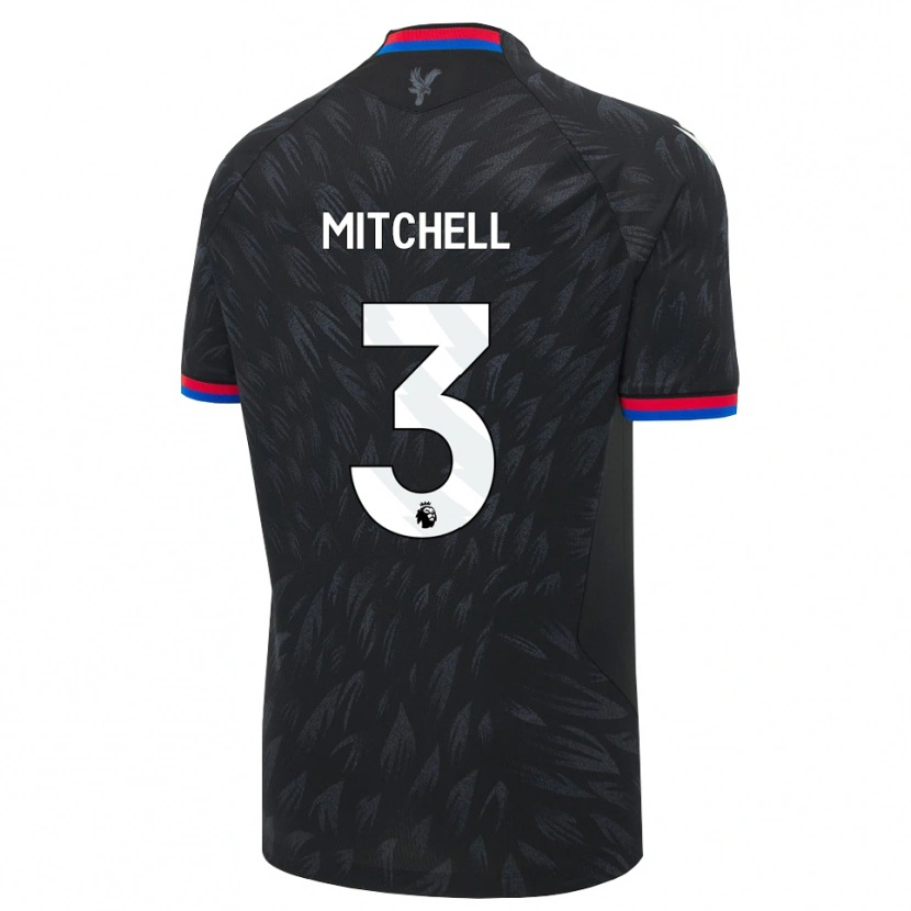 Danxen Mujer Camiseta Tyrick Mitchell #3 Negro Azul Rojo 2ª Equipación 2026/27 La Camisa