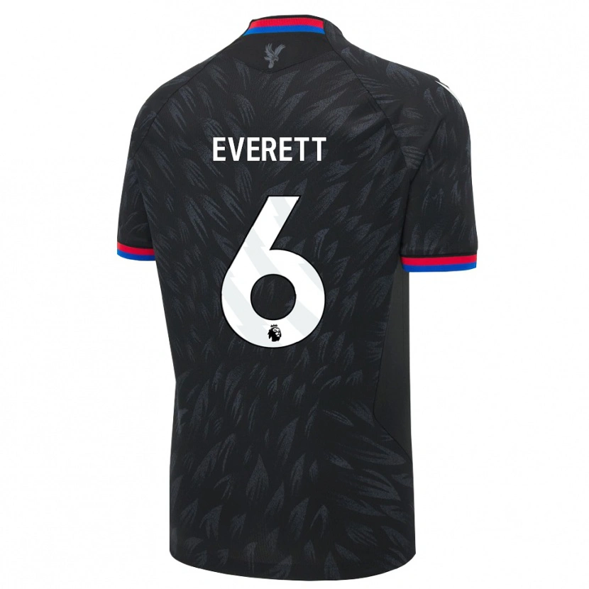 Danxen Mujer Camiseta Aimee Everett #6 Negro Azul Rojo 2ª Equipación 2026/27 La Camisa