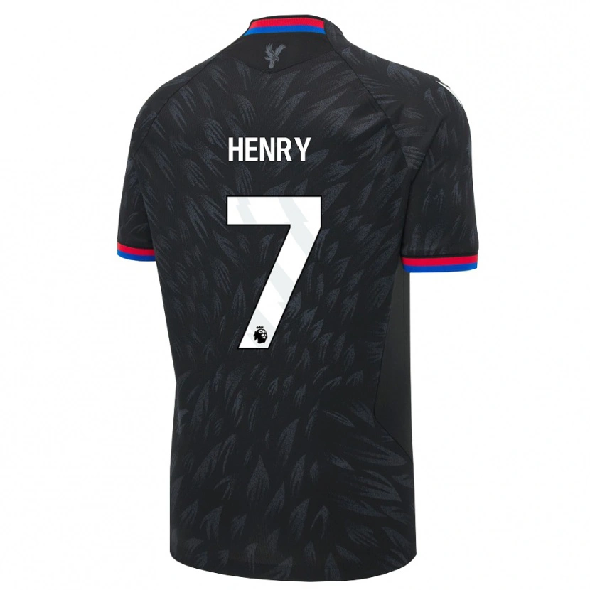 Danxen Mujer Camiseta Zack Henry #7 Negro Azul Rojo 2ª Equipación 2026/27 La Camisa