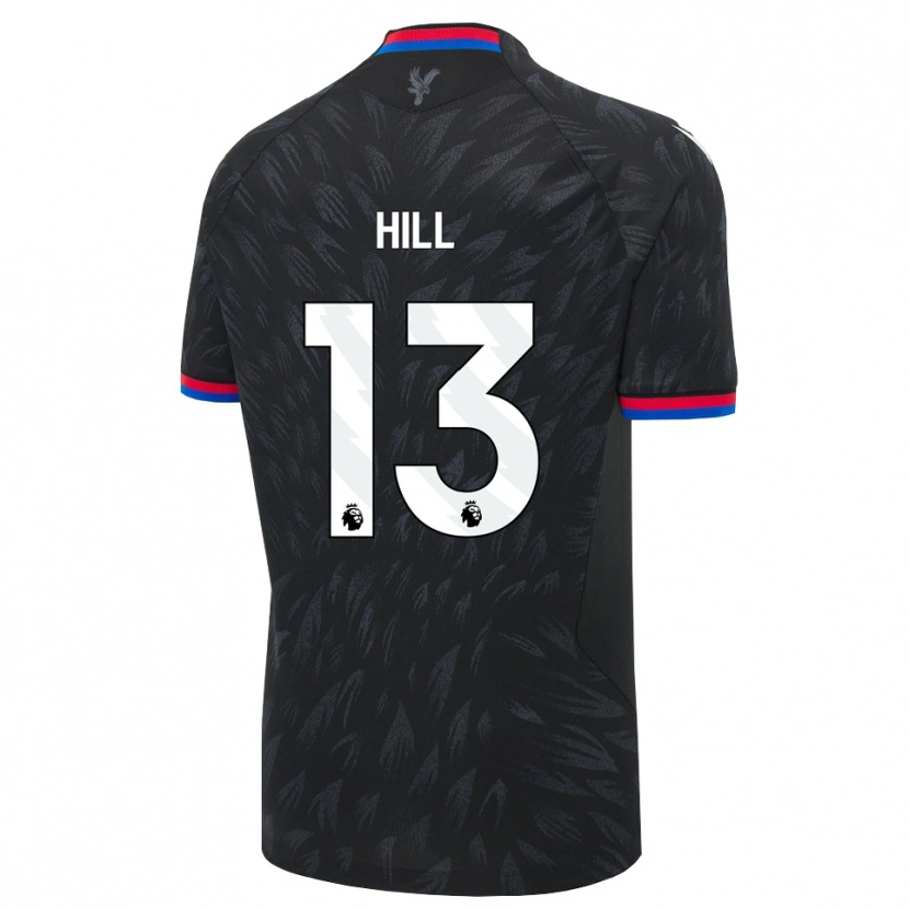 Danxen Mujer Camiseta Marcus Hill #13 Negro Azul Rojo 2ª Equipación 2026/27 La Camisa