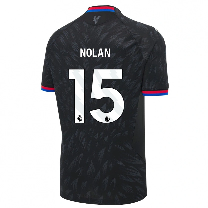 Danxen Mujer Camiseta Hayley Nolan #15 Negro Azul Rojo 2ª Equipación 2026/27 La Camisa