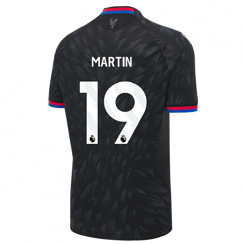Danxen Mujer Camiseta Donte Martin #19 Negro Azul Rojo 2ª Equipación 2026/27 La Camisa