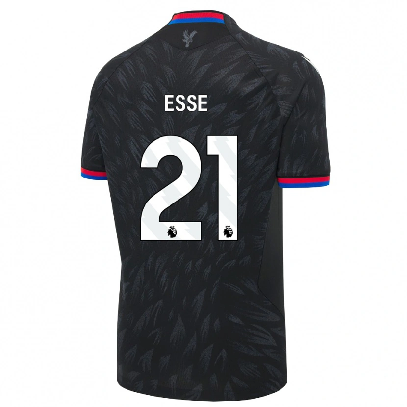 Danxen Mujer Camiseta Romain Esse #21 Negro Azul Rojo 2ª Equipación 2026/27 La Camisa