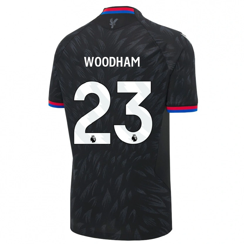 Danxen Mujer Camiseta Lily Woodham #23 Negro Azul Rojo 2ª Equipación 2026/27 La Camisa