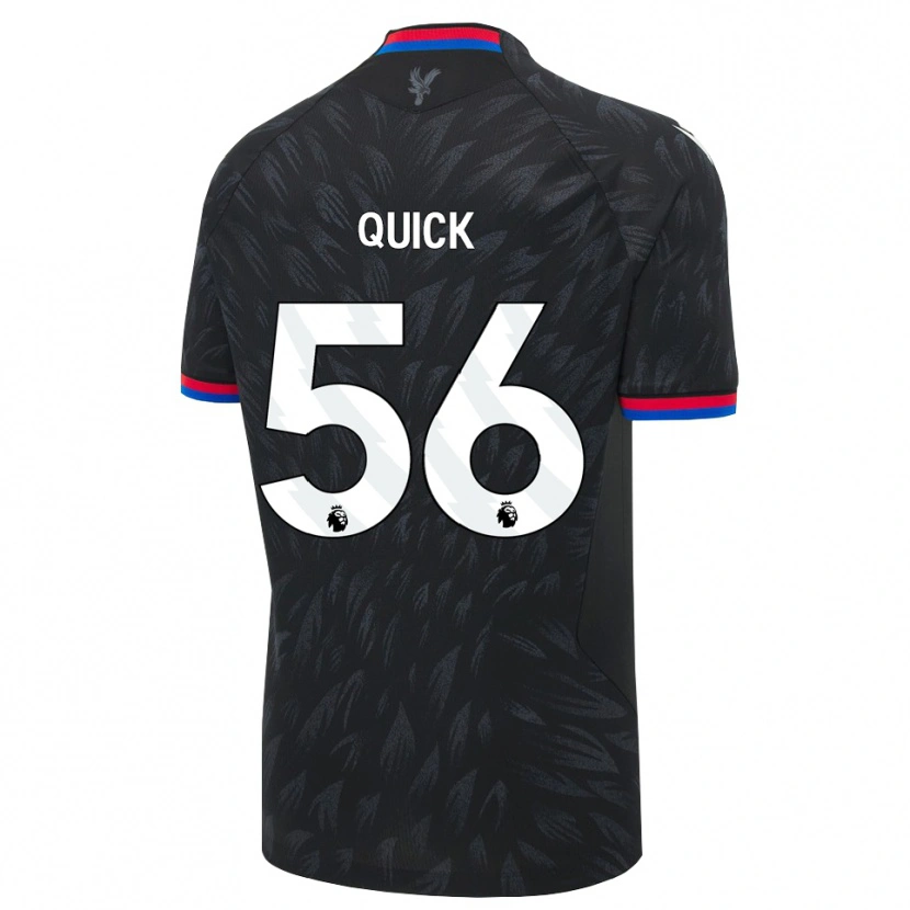 Danxen Mujer Camiseta Daniel Quick #56 Negro Azul Rojo 2ª Equipación 2026/27 La Camisa